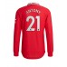 Cheap Manchester United Antony #21 Home Football Shirt 2022-23 Long Sleeve